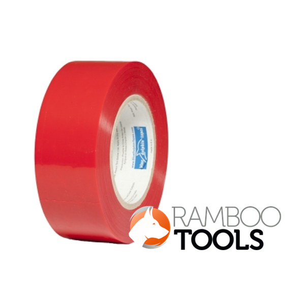 Blue Dolphin Tarp and Stucco Tape Red 60 day 48mm x 50m 24 rolls 