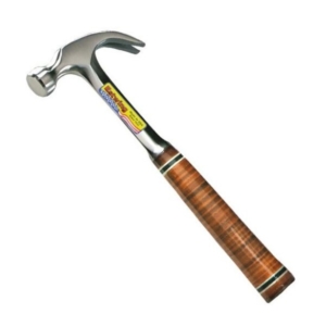 Estwing Curved Claw Hammer with Leather Grip-0