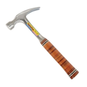 Estwing Straight Claw Hammer with Leather Grip-0