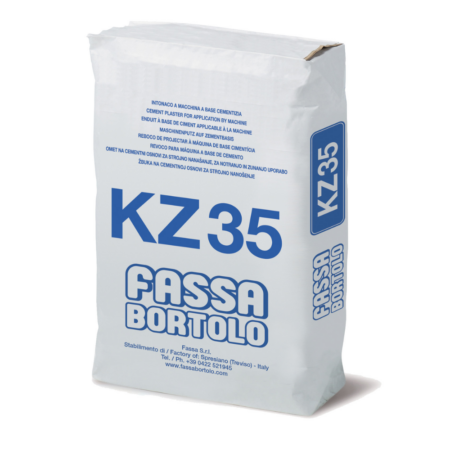 Fassa KZ 35 Base Coat Render for Base Areas