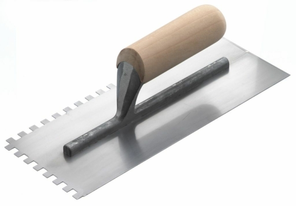 RST Notched Trowel with Wooden Handle-0